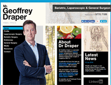 Tablet Screenshot of geoffreydraper.com.au